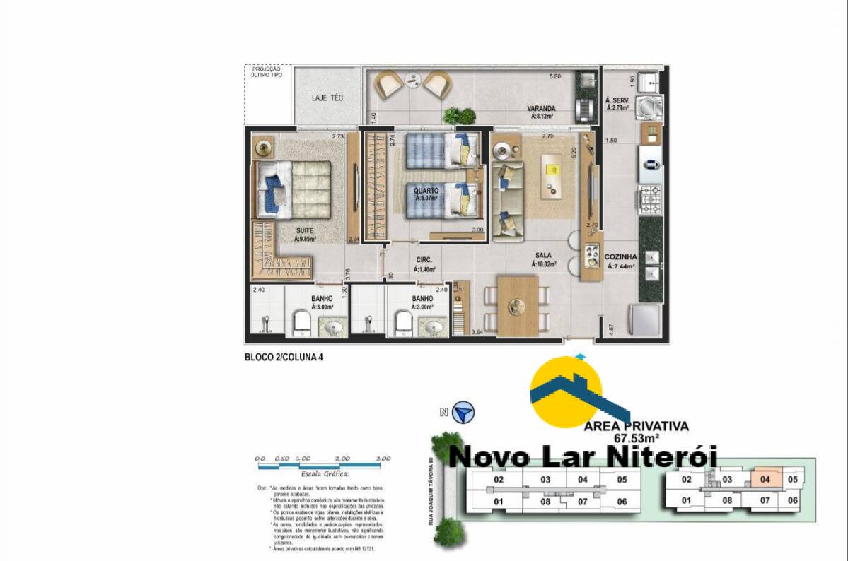 Apartamento à venda com 3 quartos, 88m² - Foto 52