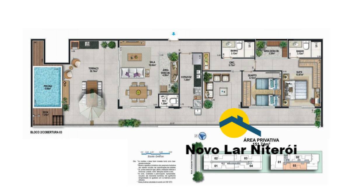 Apartamento à venda com 3 quartos, 88m² - Foto 56