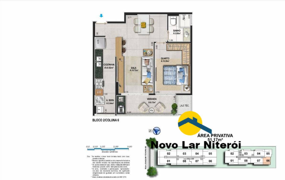 Apartamento à venda com 1 quarto, 51m² - Foto 72