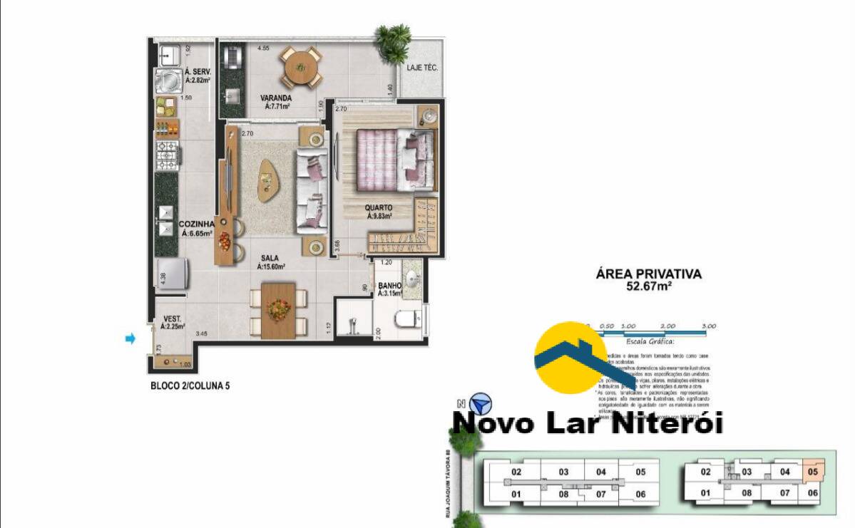 Apartamento à venda com 1 quarto, 51m² - Foto 73