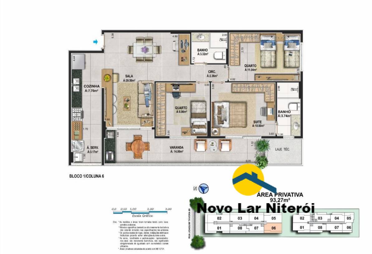 Apartamento à venda com 1 quarto, 51m² - Foto 56