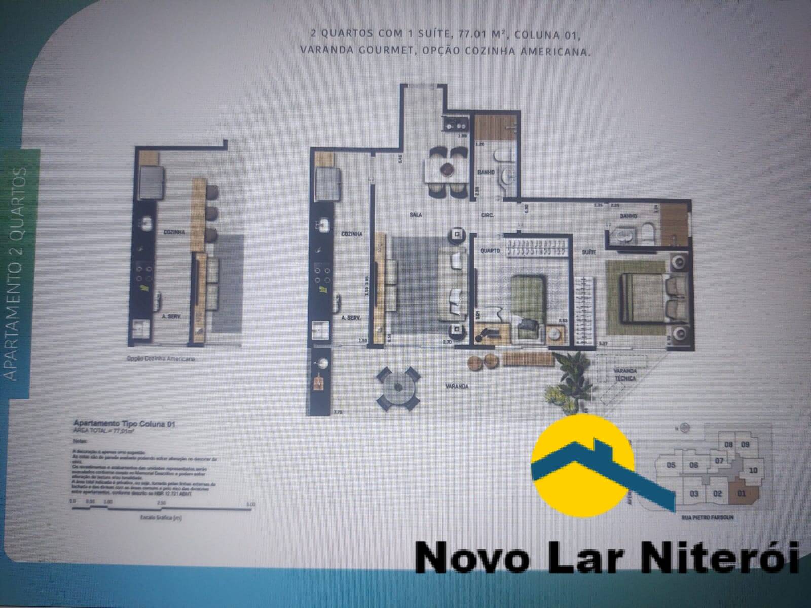 Apartamento à venda com 1 quarto, 46m² - Foto 17