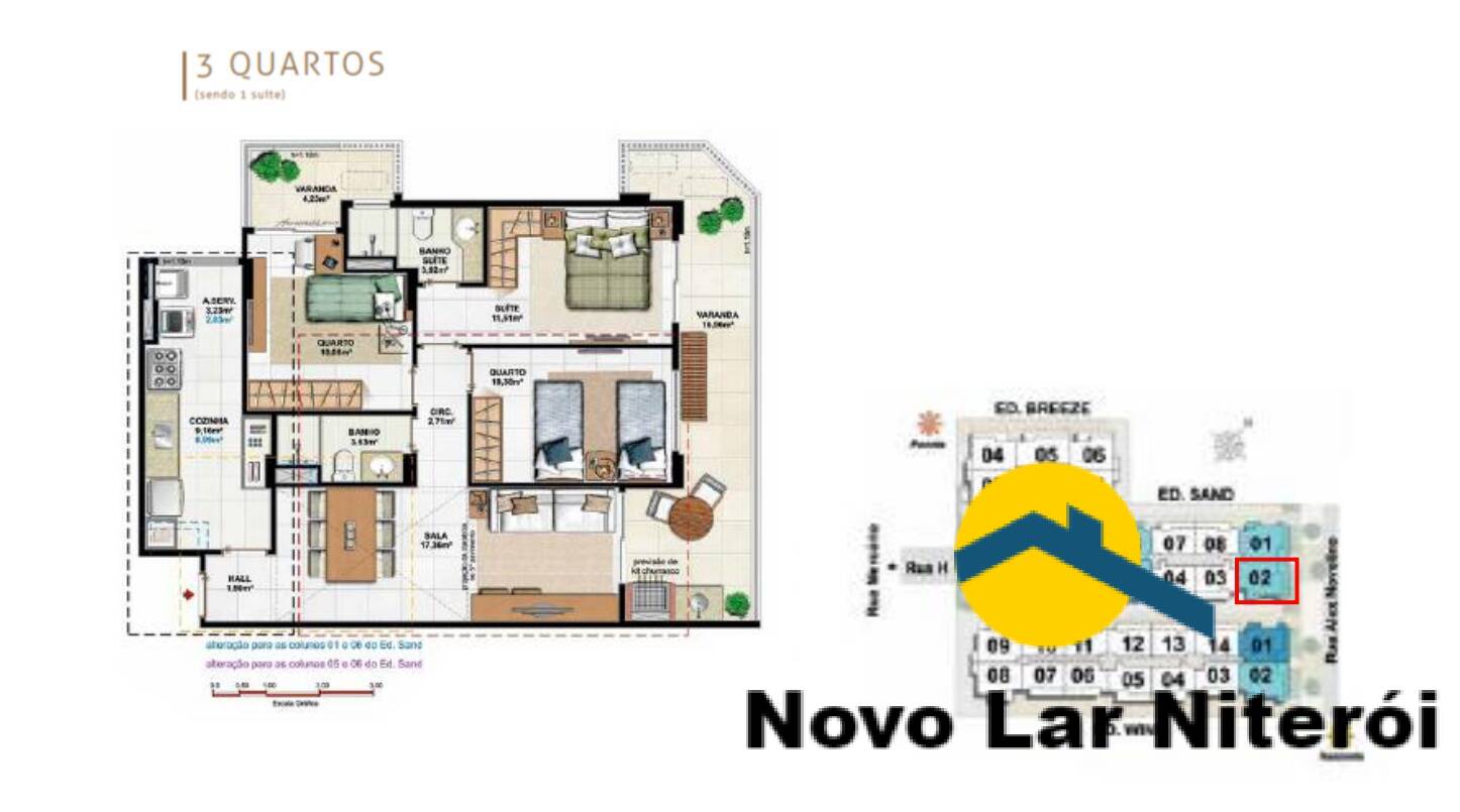 Apartamento à venda com 3 quartos, 96m² - Foto 5