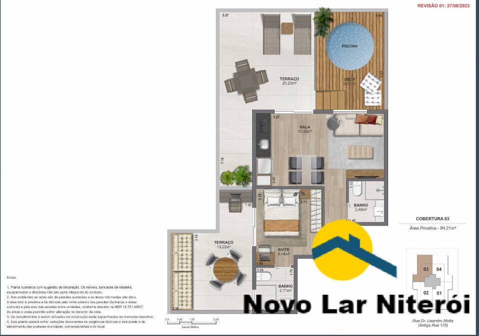 Apartamento à venda com 1 quarto, 36m² - Foto 18