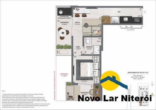 Apartamento à venda com 1 quarto, 32m² - Foto 21