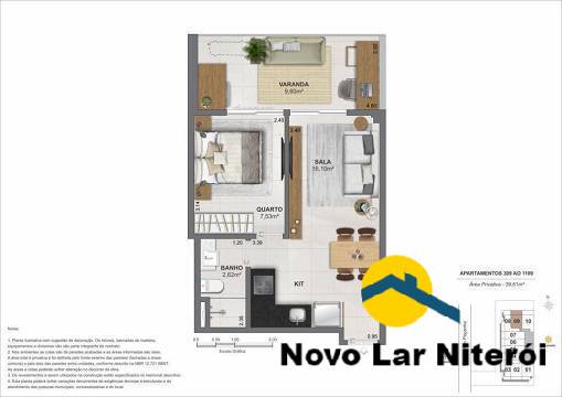 Apartamento à venda com 1 quarto, 32m² - Foto 24