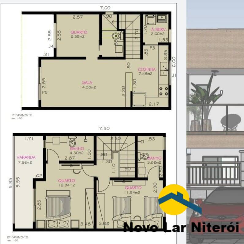 Casa à venda com 3 quartos, 92m² - Foto 20