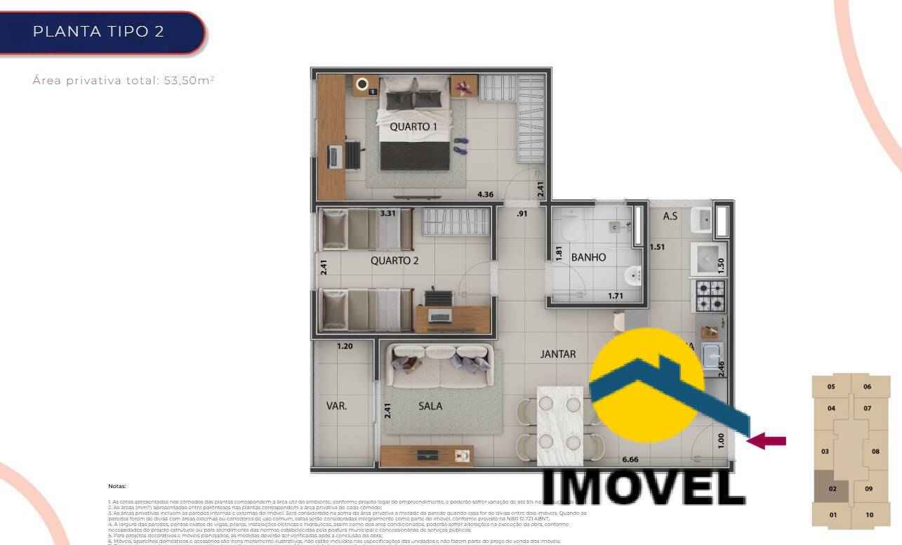 Apartamento à venda com 1 quarto, 45m² - Foto 20