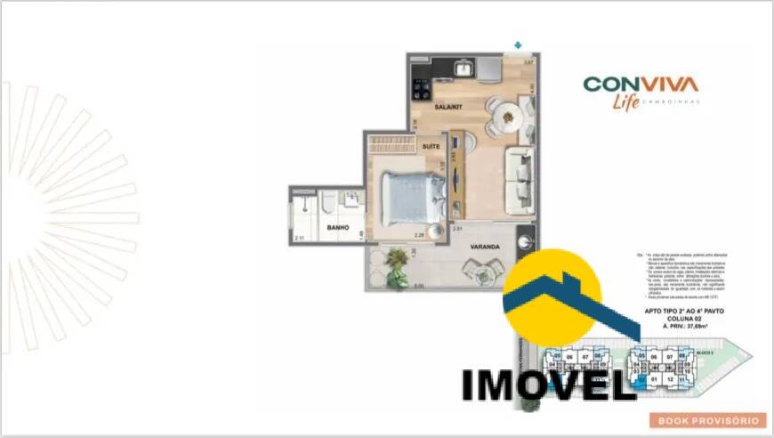 Apartamento à venda com 3 quartos, 79m² - Foto 14